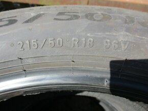 Pneu letní 215/50 R18 4ks Pirelli DOT 0322 - 11