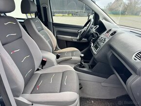 Volkswagen Caddy 1.9TDi 77kW, klima, vyhr. sedadla - 11