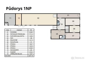 Prodej víceúčelový dům, 384 m2 - Napajedla, ev.č. 01502 - 11