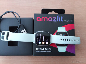 Amazfit GTS 4 Mini, Mint Blue, použité, záruka do 12.12.2024 - 11