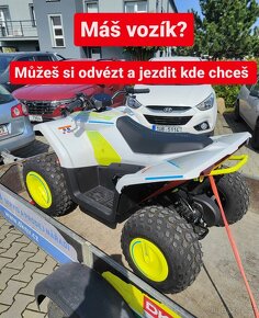 Dětská elektrická motorka- PŮJČENÍ - 11