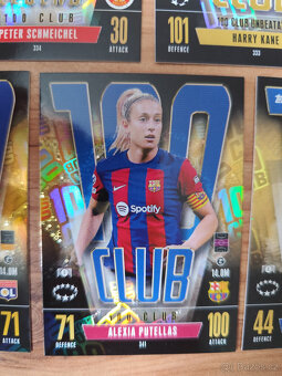 Fotbalové kartičky Match Attax Extra 2023/24 - 100 Club - 11