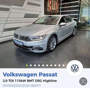 Volkswagen Passat B8 r-line DSG rv.2016 ,CZ, servisni kniha - 11