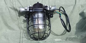 Rekonstruovaná orig. Industriální lampa 1960-70 - 11