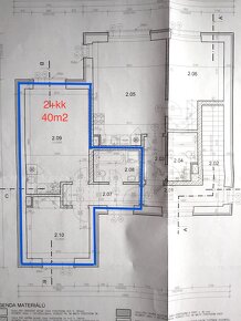 2+kk, 40m2 se zahradou a parkovacím stáním, Praha 9 - Kyje - 11