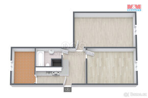 Prodej bytu 3+1, 60 m², Nejdek, ul. J. A. Gagarina - 11