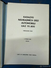 Katalogy náhradních dílů Liaz - tahač, valník, různé - 11