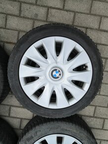 433. Plechové disky a Zimní pneu BMW 5x120 s TPMS - 11