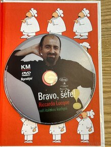 Bravo, šéfe Riccardo Lucque vaří ital.kuchyni NOVÁ kniha+DVD - 11