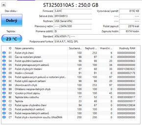 SATA 3,5" disky, odzkoušené, cena 1590,- za vše - 11