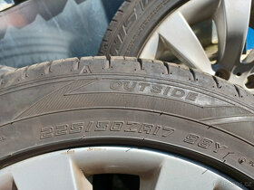 Prodám sadu ALU kol BMW 5x120, 7,5Jx17, ET20, 225/50R17 - 11