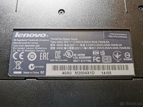 LENOVO ThinkPad Basic Dock - stav JAKO NOVÁ - 11