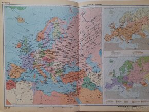 Školní atlas 1934, 1958 a 1971 - 11