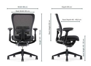 Kancelářská židle - Haworth Zody PC 32 720,- ZÁNOVNÍ - 11