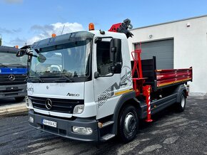 MERCEDES-BENZ ATEGO 1224 SKLÁPĚČ S3 HYDRAULICKÁ RUKA KIPPER - 11