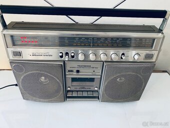 Radiomagnetofon/boombox Telefunken CR100, rok 1983 - 11