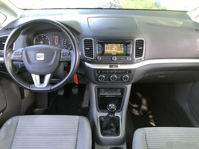 Seat Alhambra 2,0TDI 103kw,kamera,navi,7mist - 11