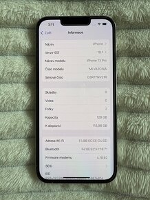 iPhone 13 PRO, 128 GB, bílá barva - 11