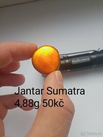 Tromlované Jantary Sumatra - 12