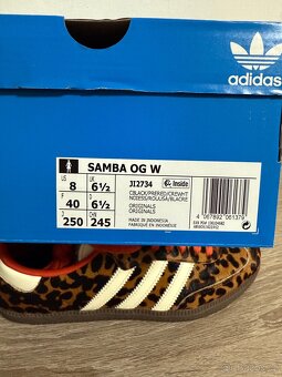 adidas Samba OG Preloved Red Leopard (Women’s) - 12