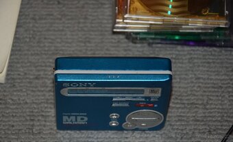 MINIDISC / minidisk recorder SONY MZ-R70, DO,sluch.,MD media - 12