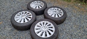 Plechové disky Škoda Oct 3 5x112 6x16 ET48 205/55r16 zimní - 12