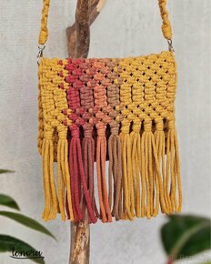 Macrame kabelka - 12