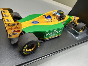 F1 BENETTON FORD B193B 1.PODIUM GERMANY 93 SCHUMACHER 1:18 - 12