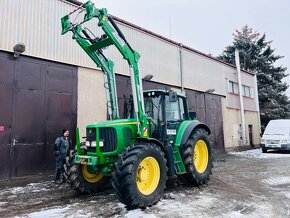 MONTUJEME ČELNÍ NAKLADAČE INTER-TECH NA TRAKTORY JOHN DEERE - 12