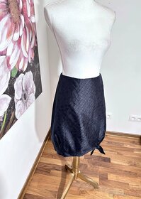 Luxusní hedvábné lněná sukně Dries Van Notten - 12
