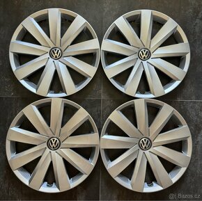 5x112 ET48 6,5Jx16 57,1 plechové disky - originál VW - 12