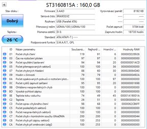 PATA hard disky, HDD 3,5", odzkoušené, cena od 190,- kus - 12