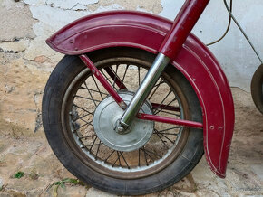 motocykl jawa čz kývačka 250 ccm typ 353 s TP SPZ 1956 - 12