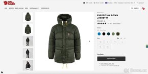 Nová peřová bunda Fjallraven Expedition Down Jacket M - 12