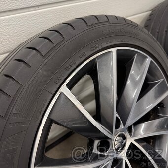 Alu kola Škoda Superb R18, 235/45 R18 5-6mm, 5x112 - 12