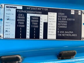 Scania R450 A - 4x2 – NA – Tahač – EURO 6  - 12