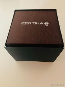 Certina DS1 hodinky, chronograf s krabicí a papíry - 12