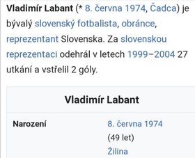 VLADIMÍR LABANT (WEST HAM UNITED FC) - originální hraný dres - 12