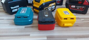 Powerbanka,Aku Milwaukee,DeWALT,Makita,Bosch 18V+LEDsvětlo. - 12