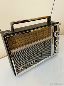 Rádio National Panasonic R-100B, rok1968, plně funkčni. - 12