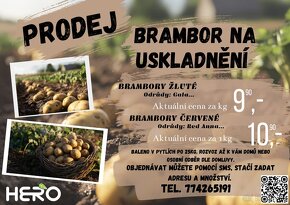 Brambory , Jablka , cibule , česnek. Vše k uskladnění - 12