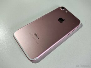 iPHONE 7 128GB, ROSE GOLD moc hezký stav, Baterie 100% - 12