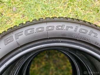 4x Zimní pneu Hankook + BF Goodrich - 205/55 R17 XL - 85% - 12