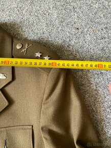 uniforma stará vojenská uniforma sako vojenské stejnokroj - 12