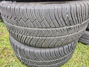 ALU kola 5x112 / Audi 255/45 R19, Zimní Michelin. - 12