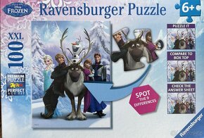 6 x puzzle, top stav, DINO, DISNEY, RAVENSBURGER - 12