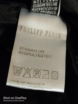 MASKÁČOVÝ ORIGO - BOMBER PHILIPP PLEIN VEL.S - 12