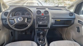 Volkswagen Caddy 1.6 benzín,5 míst, r.v. 2005,  tažné zař. - 12