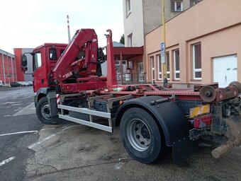 Prodám MAN TGM 18.290 kontejner +hydraulická ruka Amco Veba - 12