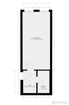 Pronájem bytu 1+kk, Vackové, Smíchov, 19500 Kč/měs, 32 m2 - 12